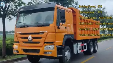 Caminhão sinotruk howo dump