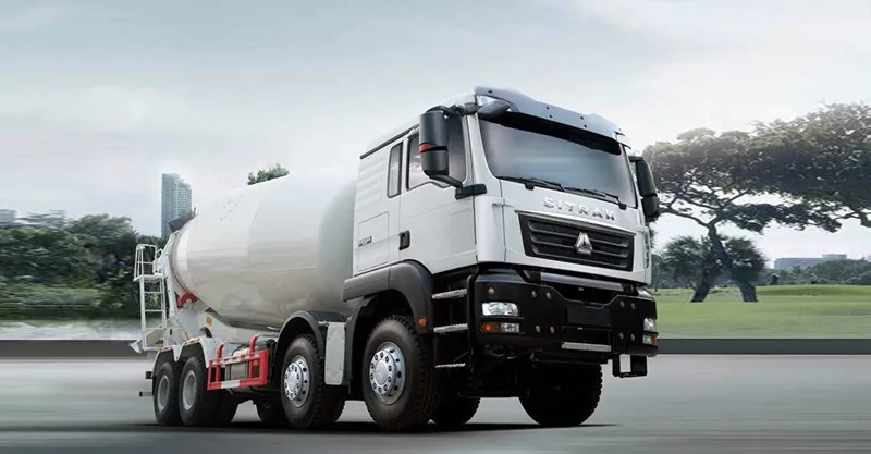 Caminhão Mixer 8x4 Sitrak C7H