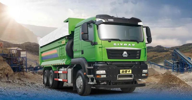 Caminhão tipper 6x4 sitrak c7h