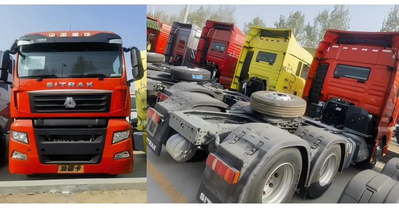 Tractor Truck 6x4 460 hp Euro 6 Sinotruk sitrak