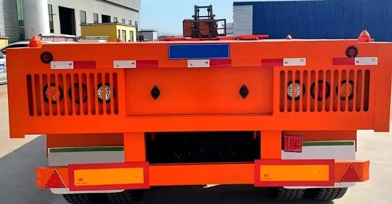 3 Eixo de trailer de semi -de -peito de serviço pesado