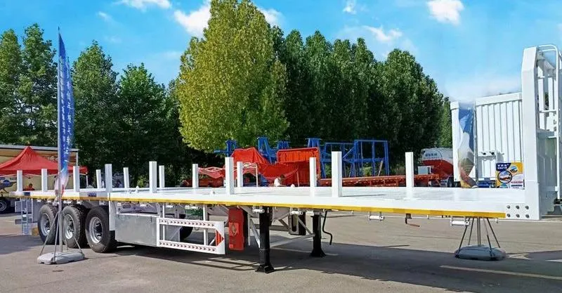 trailer de semi-de-pede-pegue de 60 toneladas