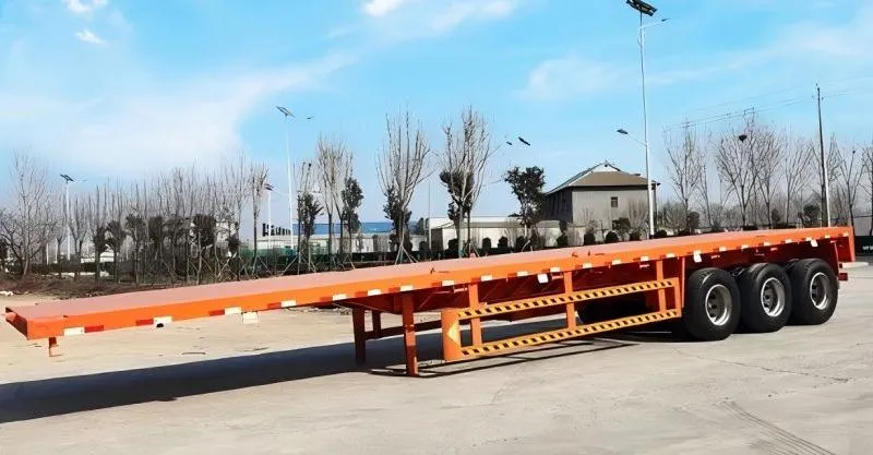 Trailer de trator de mesa de 3 eixo