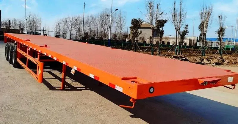 Trailer de trator de mesa de 3 eixo
