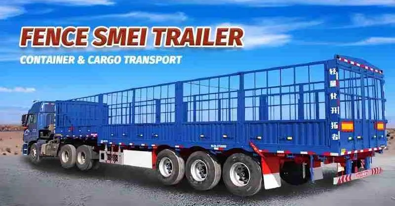 Novo trailer de carga de cerca