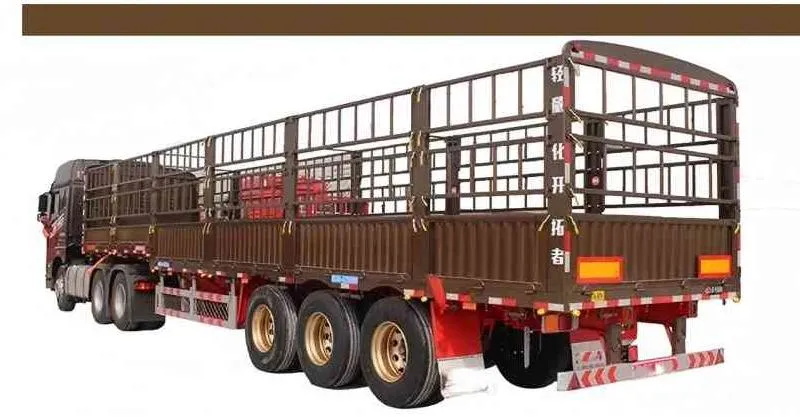 Cercar semi -trailer do armazém