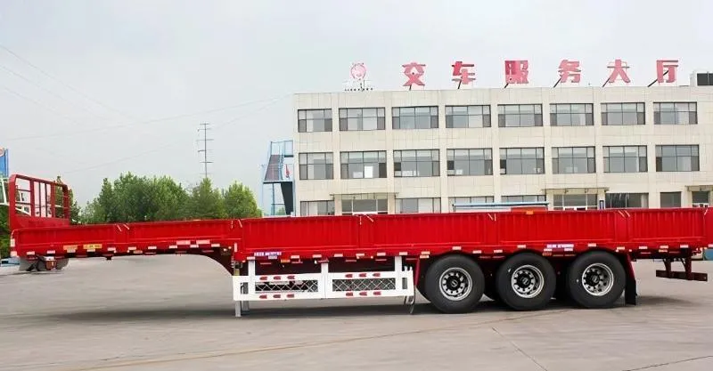 Trailer de semi de carga de parede lateral