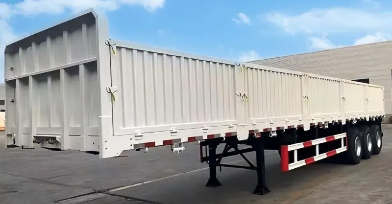 3 Eixo 60t Dropsides Trailer