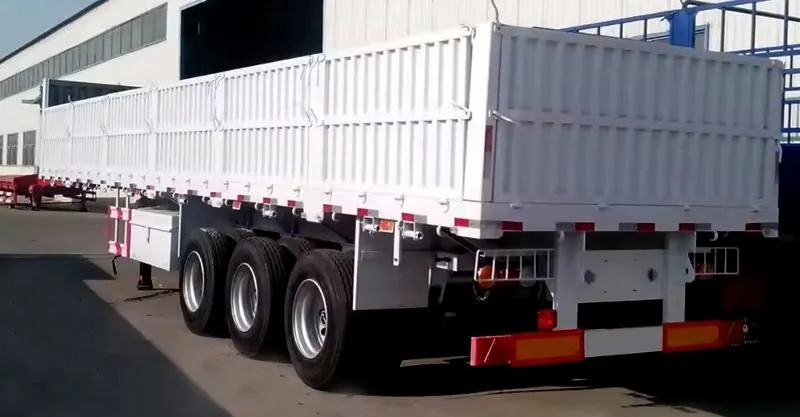 3 Eixo 60t Dropsides Trailer