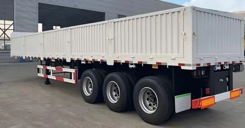 3 Eixo 60t Dropsides Trailer