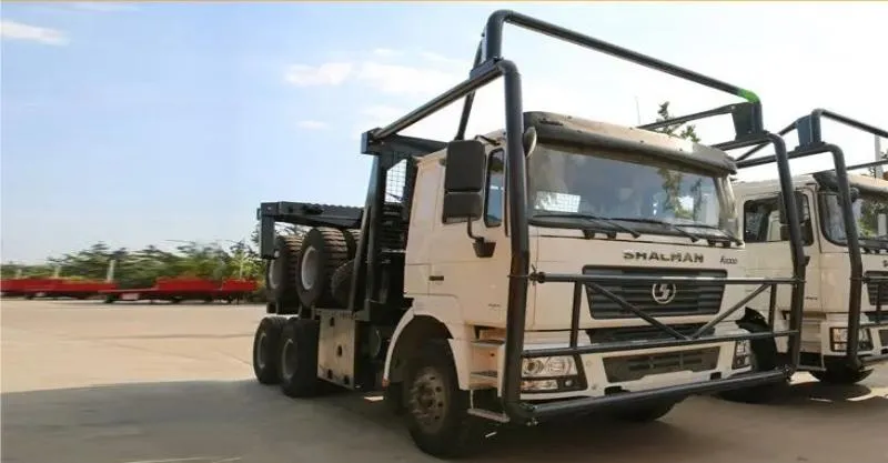 Caminhão de log 6x4 Shacman F2000