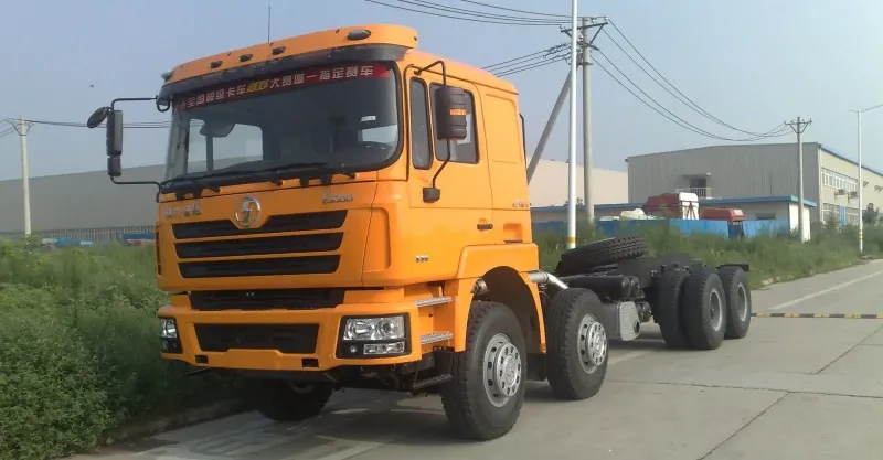 Caminhão de carga 8x4 shacman f3000
