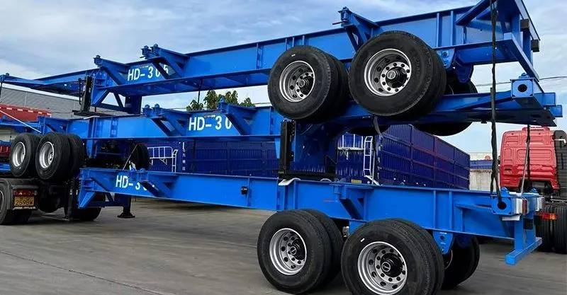 trailer esquelético de 12m para venda