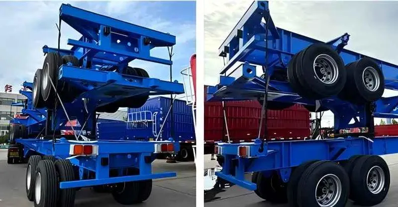 trailer esquelético de 12m para venda