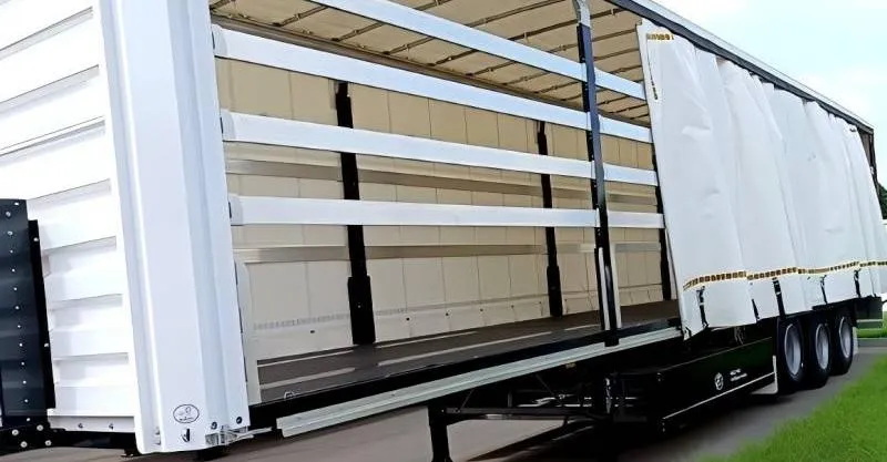 trailer de 45 pés de curtainsider
