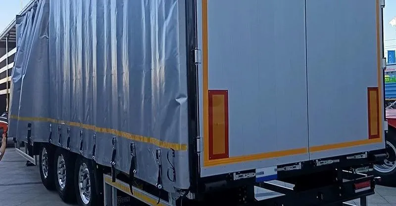 trailer de 45 pés de curtainsider