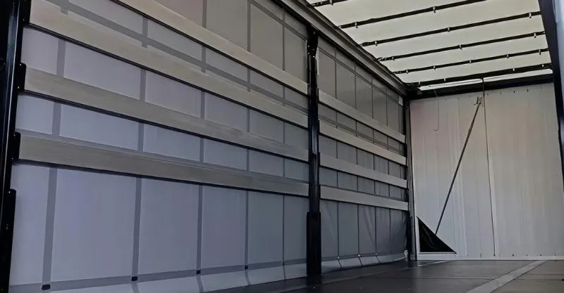 trailer de 45 pés de curtainsider