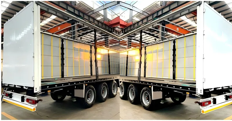 Curtainsider Semi Trailer for Sale
