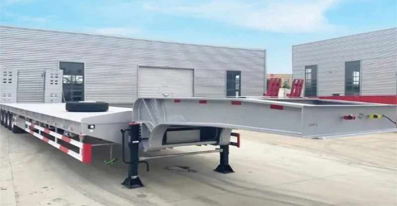GOOSENECK LOWBOY Semi Truck Trailer