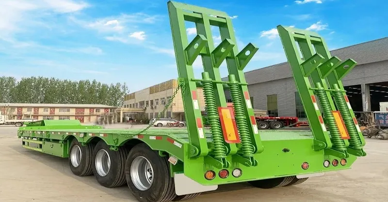 Trailer semi -de -merda de 60 toneladas
