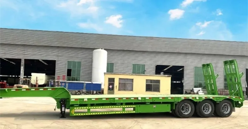 Trailer semi -de -merda de 60 toneladas