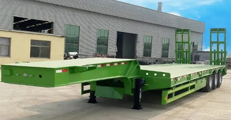 Trailer semi -de -merda de 60 toneladas