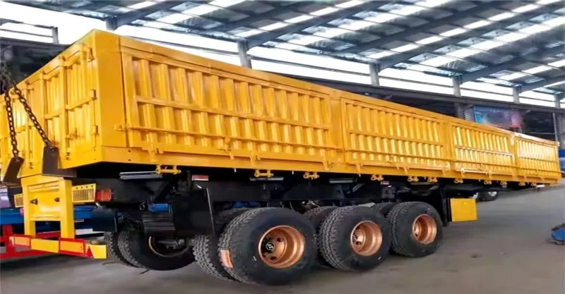 Trailer de despejo de lateral lateral