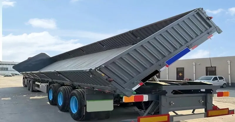 Trailer de semi -tipper de Tipper lateral de tipo pesado