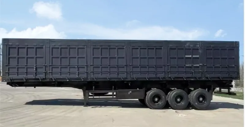 Trailer de semi -tipper de Tipper lateral de tipo pesado