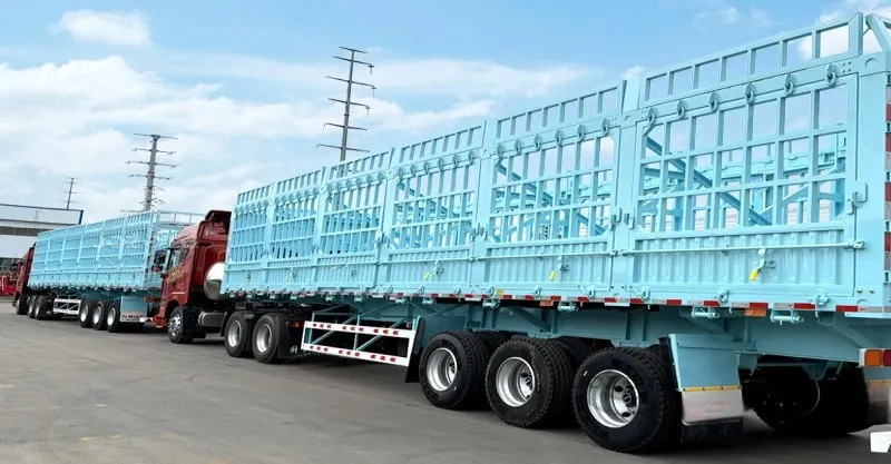 Trailer de tipper lateral de 45 cbm de 45cbm de serviço pesado