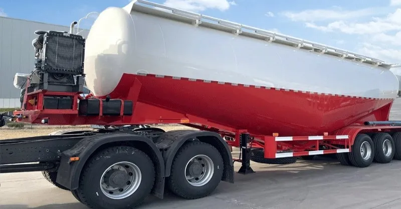 45 CBM Bulk Cement Tanker Semi Tailer