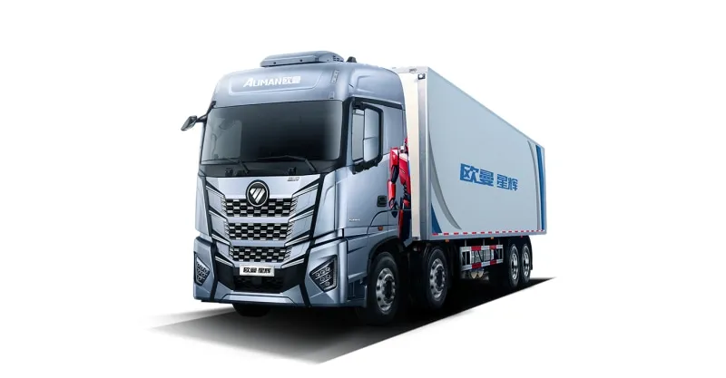 Auman Xinghui 13L580 Horavos 8 × 4 Caminhão a diesel (BJ1329Y6GRL-02)